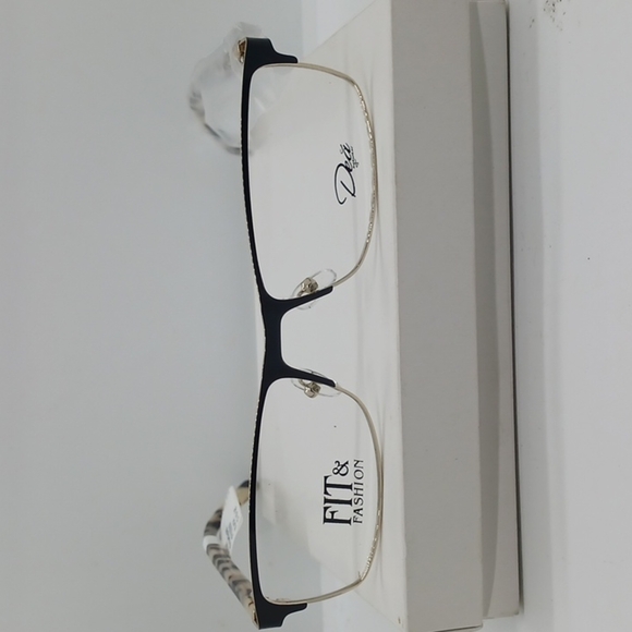 NWT WOMEN'S DEA EYEGLASS FRAMES DE02040 BUTTERFLY BLACK - Picture 1 of 3